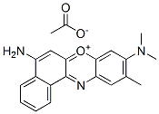 CAS#: 62332-09-6， 5-Amino-9-(Dimethylamino)-10-Methylbenzo[a]Phenoxazin-7-Ium Acetate
