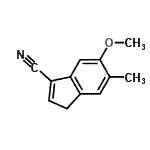 CAS#: 623572-69-0， 5-Methoxy-6-methyl-1H-indene-3-carbonitrile