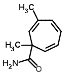CAS#: 62360-30-9， 1,3-Dimethyl-2,4,6-Cycloheptatriene-1-Carboxamide