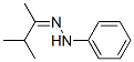 structure of CAS# 6243-71-6, 3-Methyl-2-Butanone Phenyl Hydrazone;N-(1,2-Dimethylpropylideneamino)Aniline;(1,2-Dimethylpropylideneamino)-Phenyl-Amine;2-Butanone, 3-Methyl-, Phenylhydrazone