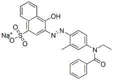 CAS#: 6245-59-6， Sodium 3-[[4-(Benzoylethylamino)-2-Methylphenyl]Azo]-4-Hydroxynaphthalene-1-Sulphonate