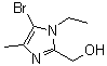CAS#: 624746-81-2， (5-Bromo-1-ethyl-4-methyl-1H-imidazol-2-yl)methanol