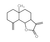 CAS#: 62487-25-6， (3aR)-3aalpha,4,5,5a,6,7,8,9,9abeta,9balpha-Decahydro-5aalpha-Methyl-3,9-Bis(Methylene)Naphtho[1,2-b]Furan-2(3H)-One