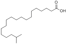 CAS#: 6250-72-2， 18-Methylnonadecanoic Acid