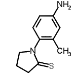 CAS#: 625102-14-9， 1-(4-amino-2-methyl-phenyl)pyrrolidine-2-thione