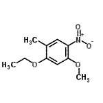 CAS#: 625119-54-2， 1-Ethoxy-5-methoxy-2-methyl-4-nitrobenzene
