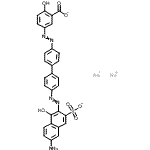 CAS#: 6253-15-2， Disodium 5-({4'-[(6-Amino-1-Hydroxy-3-Sulfonato-2-Naphthyl)Diazenyl]-4-Biphenylyl}Diazenyl)-2-Hydroxybenzoate