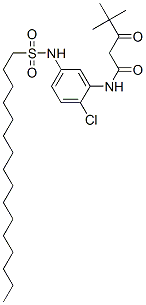 CAS#: 62563-16-0， N-[2-Chloro-5-[(Hexadecylsulphonyl)Amino]Phenyl]-4,4-Dimethyl-3-Oxovaleramide