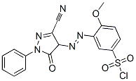CAS#: 62592-55-6， 3-[[(3-Cyano-4,5-Dihydro-5-Oxo-1-Phenyl-1H-Pyrazol)-4-Yl]Azo]-4-Methoxybenzenesulfonic Acid Chloride