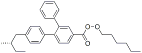 CAS#: 62614-61-3， 4-(Hexyloxy)Phenyl (S)-4'-(2-Methylbutyl)[1,1'-Biphenyl]-4-Carboxylate
