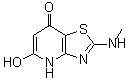 CAS#: 626226-54-8， 5-Hydroxy-2-(methylamino)[1,3]thiazolo[4,5-b]pyridin-7(4H)-one