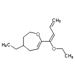 CAS#: 626233-25-8， 7-[(1E)-1-Ethoxy-1,3-butadien-1-yl]-4-ethyl-2,3,4,5-tetrahydrooxepine
