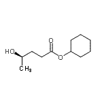 CAS#: 626243-21-8， Cyclohexyl (4R)-4-hydroxypentanoate