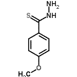 CAS#: 62625-55-2， 4-Methoxybenzenecarbothiohydrazide