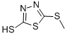 structure of CAS# 6264-40-0, 5-Methylthio-1,3,4-Thiadiazole-2-Thiol;5-(Methylthio)-3H-1,3,4-Thiadiazole-2-Thione;Stock1s-48795