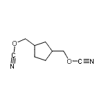 CAS#: 62642-01-7， 1,3-Cyclopentanediylbis(Methylene) Dicyanate