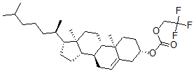 CAS#: 62654-06-2， Carbonic Acid 2,2,2-Trifluoroethyl Cholest-5-En-3beta-Yl Ester