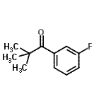 CAS#: 62681-85-0， 1-(3-Fluorophenyl)-2,2-Dimethyl-1-Propanone