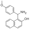 CAS#: 6271-13-2， 1-[Amino-(4-Methoxy-Phenyl)-Methyl]-Naphthalen-2-Ol