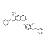 CAS#: 62744-15-4， 2-(Benzyloxy)-5-{[7-(Benzyloxy)-6-Methoxy-1,2,3,4-Tetrahydro-1-Isoquinolinyl]Methyl}Phenol