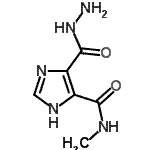 CAS#: 627470-09-1， 4-(Hydrazinocarbonyl)-N-methyl-1H-imidazole-5-carboxamide