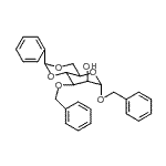 CAS#: 62774-16-7， Benzyl 3-O-Benzyl-4,6-O-Benzylidenehexopyranoside