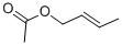 structure of CAS# 628-08-0, trans-2-Butenyl Acetate