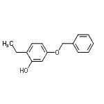 CAS#: 628332-33-2， 5-(Benzyloxy)-2-ethylphenol