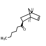CAS#: 628716-55-2， 1-[(1S,2S,4S)-Bicyclo[2.2.1]hept-5-en-2-yl]-1-hexanone