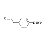 CAS#: 628731-76-0， (4-Ethynyl-3-cyclohexen-1-yl)acetaldehyde