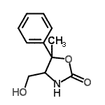 CAS#: 62941-31-5， 4-(Hydroxymethyl)-5-Methyl-5-Phenyl-1,3-Oxazolidin-2-One