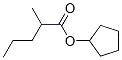 CAS 登录号：6297-47-8， 2-甲基戊酸环戊酯