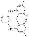 CAS#: 6299-47-4， 3-Hydroxy-2-[(2-Hydroxy-4-Methyl-6-Oxo-1-Cyclohexa-1,3-Dienyl)-(2-Methoxyphenyl)Methyl]-5-Methyl-Cyclohexa-2,4-Dien-1-One