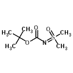 CAS#: 62995-09-9， 2-Methyl-2-Propanyl [Dimethyl(Oxido)-lambda<Sup>6</Sup>-Sulfanylidene]Carbamate