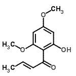 CAS#: 62995-12-4， (2E)-1-(2-Hydroxy-4,6-Dimethoxyphenyl)-2-Buten-1-One