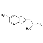 CAS#: 630091-56-4， 2-Isobutyl-6-methyl-1H-benzimidazole
