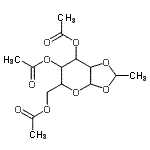 CAS#: 630102-81-7， 3,4,6-Tri-O-acetyl-1,2-O-ethylidenehexopyranose