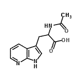 CAS#: 63024-18-0， N-Acetyl-3-(1H-Pyrrolo[2,3-b]Pyridin-3-Yl)Alanine