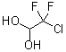 structure of CAS# 63034-47-9, Chlorodifluoroacetaldehyde Hydrate;2-Chloro-2,2-Difluoro-Ethane-1,1-Diol;Zinc04329283