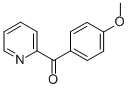结构式 CAS# 6305-18-6, 2-(4-甲氧基苯甲酰基)吡啶
