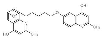 CAS#: 6305-68-6， 2-Methyl-6-[6-[(2-Methyl-4-Oxo-1H-Quinolin-6-Yl)Oxy]Hexoxy]-1H-Quinolin-4-One