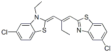 CAS#: 63059-42-7， 5-Chloro-2-[2-[(5-Chlorobenzothiazol-2-Yl)Methylene]Butylidene]-3-Ethyl-2,3-Dihydrobenzothiazole