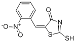CAS#: 6308-22-1， (5Z)-5-[(2-Nitrophenyl)methylene]-2-thioxothiazolidin-4-one