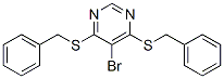 CAS 登录号：6308-36-7， 4,6-二(苄基巯基)-5-溴-嘧啶