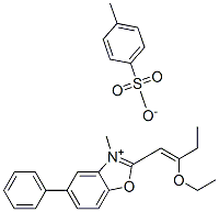 CAS#: 63123-20-6， 2-(2-Ethoxybut-1-Enyl)-3-Methyl-5-Phenylbenzoxazolium p-Toluenesulphonate