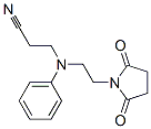 CAS#: 63133-76-6， 3-[[2-(2,5-Dioxo-1-Pyrrolidinyl)Ethyl]Phenylamino]Propanenitrile