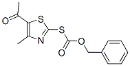 CAS 登录号：63148-79-8， S-(5-乙酰基-4-甲基噻唑-2-基) O-苄基硫代碳酸酯