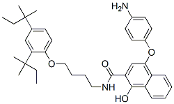 CAS#: 63149-27-9， 4-(4-Aminophenoxy)-N-[4-[2,4-Bis(1,1-Dimethylpropyl)Phenoxy]Butyl]-1-Hydroxynaphthalene-2-Carboxamide