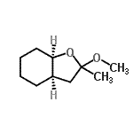 CAS#: 632322-81-7， (3aR,7aR)-2-Methoxy-2-methyloctahydro-1-benzofuran