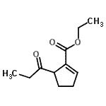 CAS#: 632353-27-6， Ethyl 5-propionyl-1-cyclopentene-1-carboxylate